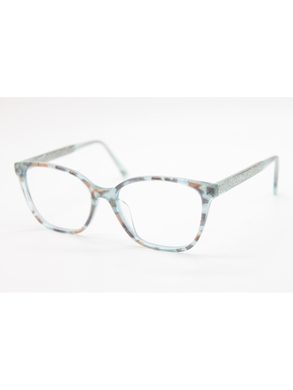 NEW NICOLE MILLER LA PLAGE C01 BLUE AUTHENTIC EYEGLASSES 58-17